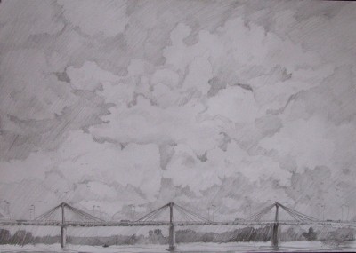 Sketch of bridge